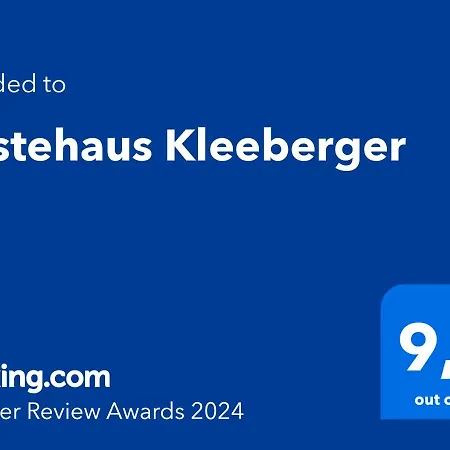 Gaestehaus Kleeberger